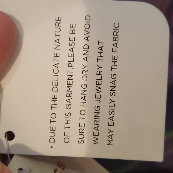 Fabletics Felicity Mesh tie dye top in purple size xs - Picture 8 of 9